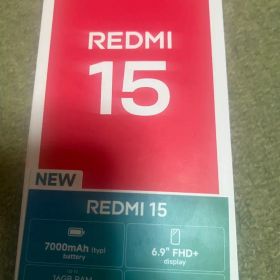 Xiaomi Redmi 15 ミッドナイトブラック 8GB/256GB