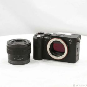 【中古】SONY(ソニー) α7C ズームレンズキット ブラック ILCE-7CL B 【262-ud】
