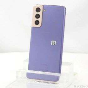 【中古】SAMSUNG(サムスン) Galaxy S21 5G 256GB ファントムバイオレット SC-51B docomoロック解除SIMフリー 【344-ud】