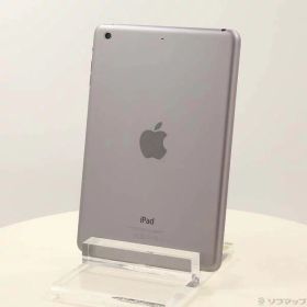 【中古】Apple(アップル) iPad mini 2 64GB スペースグレイ FE278J／A Wi-Fi 【262-ud】