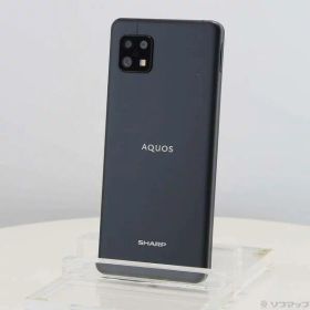 【中古】SHARP(シャープ) AQUOS sense6 64GB ブラック SH-M19 SIMフリー 【349-ud】