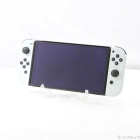【中古】Nintendo(任天堂) Nintendo Switch 有機ELモデル Joy-Con(L)／(R) ホワイト 【368-ud】