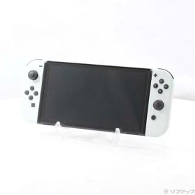 【中古】Nintendo(任天堂) Nintendo Switch 有機ELモデル Joy-Con(L)／(R) ホワイト 【348-ud】