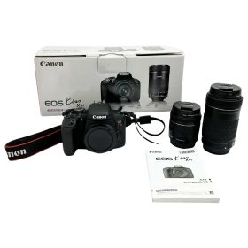◆◆【中古】CANON キャノン カメラ EOS Kiss X9i ダブルズームキット レンズ2本 1893C003 Bランク