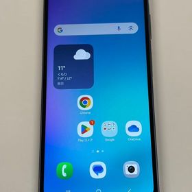 美品 SIMフリーau Galaxy A25 5G SCG33 ブラック