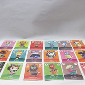 未使用 どうぶつの森 amiibo 18枚 セット アミーボ Nintendo switch 任天堂 スイッチ animal crossing あつ森 カード set