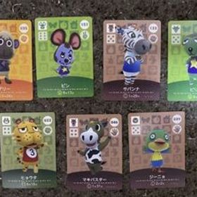 どうぶつの森amiiboカード 全7種類セット 新品