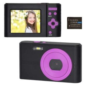 KEIYO デジタルカメラ ツートーンカラー NT-DC001-BPL ブラックパープル