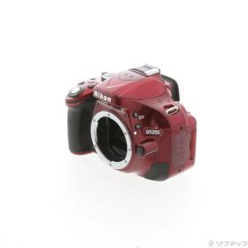 【中古】Nikon(ニコン) NIKON D5200 ボディ (レッド) 【262-ud】
