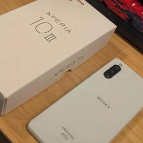 【SIMフリー】Xperia 10 III ホワイト SO-52B