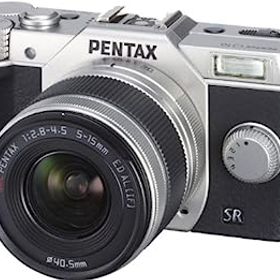 【中古】PENTAX デジタルミラーレス一眼 Q10 ズームレンズキット [標準ズーム 02 STANDARD ZOOM] シルバー Q10 LENSKIT SILVER 12163