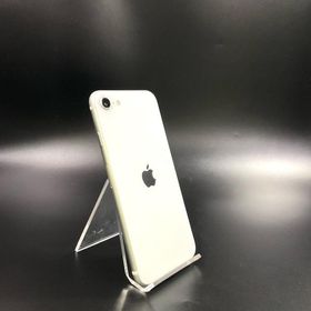 【全額返金保証】【最速発送】 iPhone SE（第2世代） 64GB ホワイト au 白ロム 美品 動作確認済 80%