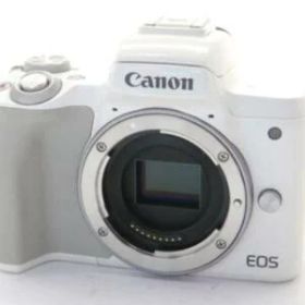 【中古】キヤノン Canon EOS kiss M ホワイト + EF-M 18-55mm
