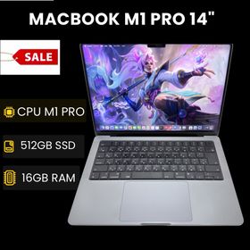 マック(Mac (Apple))のMacBook Pro 14型 M1 Pro 16GB 512GB(ノートPC)