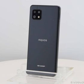 〔中古〕SHARP(シャープ) AQUOS sense6 64GB ブラック SH-M19 SIMフリー〔349-ud〕