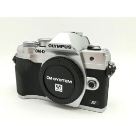 【中古】OLYMPUS OM-D E-M10 Mark IV EZダブルズームキット シルバー【川崎駅前】保証期間1ヶ月【ランクB】