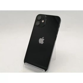 【中古】Apple SoftBank 【SIMロック解除済み】 iPhone 12 mini 64GB ブラック MGA03J/A【川越クレアモール】保証期間1ヶ月【ランクB】