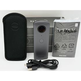 リコー(RICOH)の【美品】RICOH THETA V リコー シータ 360度カメラ(コンパクトデジタルカメラ)