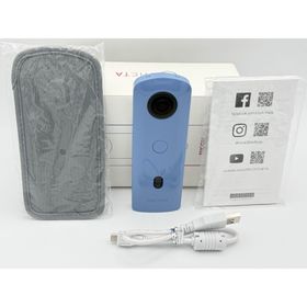 リコー(RICOH)の【極上美品】RICOH THETA SC2 ブルー リコーシータ 360度カメラ(コンパクトデジタルカメラ)