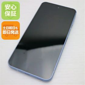 【中古】新品同様 SIMフリー AQUOS sense9 128GB ブルー スマホ SHARP 安心保証 即日発送 土日祝発送OK