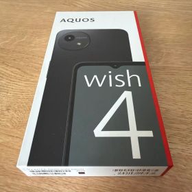 AQUOS wish4 ブラック スマートフォン