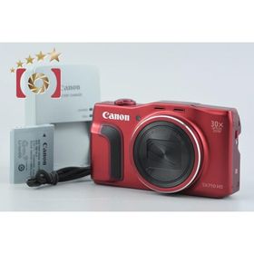 【中古】Canon キヤノン PowerShot SX710 HS レッド コンパクトデジタルカメラ