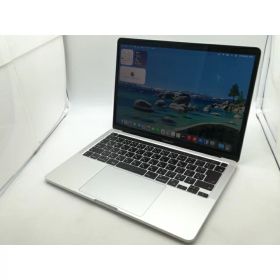 【中古】Apple MacBook Pro 13インチ M1(CPU:8C/GPU:8C) 8GB/256GB シルバー MYDA2J/A (M1・2020)【OSU301】保証期間1ヶ月【ランクB】