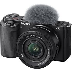 SONY（ソニー） ミラーレス一眼カメラ パワーズームレンズキット VLOGCAM ZV-E10 ZV-E10K B