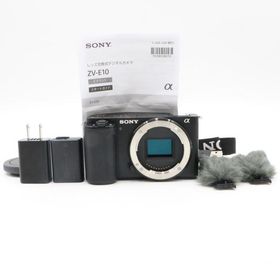 【極上品】SONY ZV-E10 Black ソニー