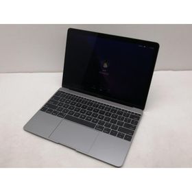 【中古】Apple MacBook 12インチ CTO (Early 2016) スペースグレイ Core m7 (1.3G)/8G/512G(SSD)/intel HD 515【仙台イービーンズ】保証期間１ヶ月【ランクC】