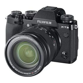 【中古】 富士フイルム(FUJIFILM) ミラーレス一眼カメラ X-T3 XF16-80mmレンズキット ブラック X-T3LK-1680-B