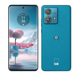 モトローラ SIMフリースマートフォン motorola edge 40 neo / Dimensity 7030 / 6.55インチ 8GB+256GB カリビアンブルー PAYK0001JP