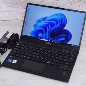 【中古】Bランク LTE(SIMフリー) 富士通 LIFEBOOK U9312/KX 第12世代 i5 1235U メモリ8GB NVMe256GB フルHD液晶 Webカメラ Win11