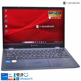 訳あり タッチパネル フルHD 13.3型 メモリ16G dynabook G83/HS Core i5 1135G7 IrisXe Wi-Fi6 顔認証 M.2SSD256G Type-C Windows11【中古】