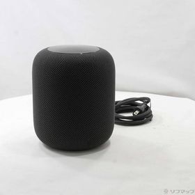 【中古】Apple(アップル) HomePod 第1世代 MQHW2J／A スペースグレイ 【262-ud】