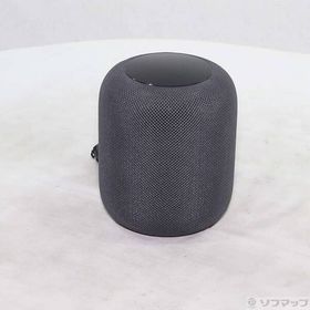 【中古】Apple(アップル) HomePod 第1世代 MQHW2J／A スペースグレイ 【349-ud】