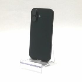 【中古品】Apple(アップル) iPhone 16 / 2024 / 128GB / ブラック / SoftBank版SIMフリー / ランク:C / MYDQ3J/A / A3286 【中古品管理番号:38944】