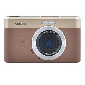 KODAK Pixpro C1 - 超コンパクトデジタルカメラ| 13MP BSI CMOS、4倍ズーム、2.8インチLCDスクリーン、LEDフラッシュ - Marron