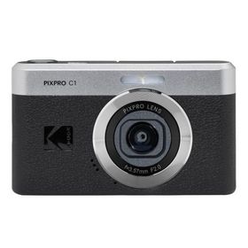 KODAK Pixpro C1 - 超コンパクトデジタルカメラ| 13MP BSI CMOS、4倍ズーム、2.8インチLCDスクリーン、LEDフラッシュ、内蔵バッテリー - ブラック