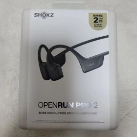 SHOKZ OPENRUN PRO 2 骨伝導イヤホン ブラック