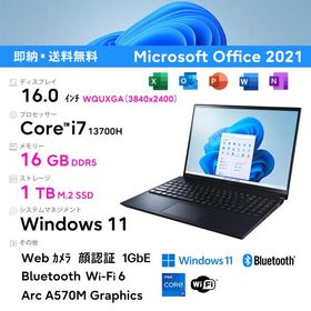 NEC 16型 LAVIE NEXTREME Infinity XF950 第13世代 Core i7/メモリ：16GB DDR5/SSD：1TB/Windows 11/Wi-Fi 6/1GbE/Arc A570M 展示品