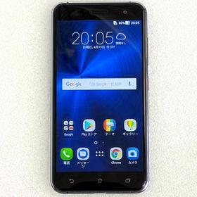 ZenFone 3 ASUS_Z017DA サファイアブラック / SIMフリー版 白ロム