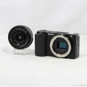 【中古】SONY(ソニー) VLOGCAM ZV-E10L パワーズームレンズキット ブラック 【344-ud】
