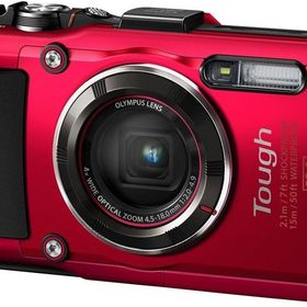 【中古】OLYMPUS オリンパス Tough TG-5 RED レッド