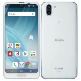 【SIMロック解除済】docomo AQUOS R2 SH-03K Platinum White SHARP 当社3ヶ月間保証 中古 イオシス