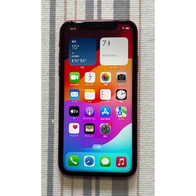 アイフォーン(iPhone)のApple iPhone XR 256GB RED SIMフリー(スマートフォン本体)