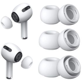 新品 YUWAKAYI イヤーピース AirPods Pro 第1/2世代対応 シリコン イヤーチップ (S/M/Lサイズ 各1ペア) 柔らかい 滑り止め 携帯用収納ボックス付き