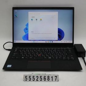 Lenovo ThinkPad X1 Carbon 6th Gen Core i5 8350U 1.7GHz/8GB/256GB/FHD(1920x1080) タッチパネル/Win11 外装べたつきあり【中古】【20250806】