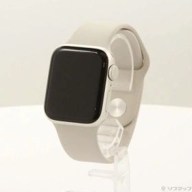 【中古】Apple(アップル) Apple Watch SE 第2世代 GPS 40mm スターライトアルミニウムケース スターライトスポーツバンド 【348-ud】