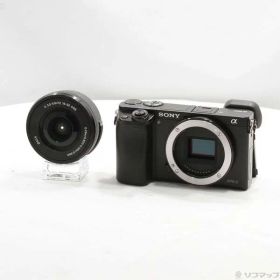 【中古】SONY(ソニー) α6000 パワーズームレンズキット ブラック ILCE-6000L 【276-ud】
